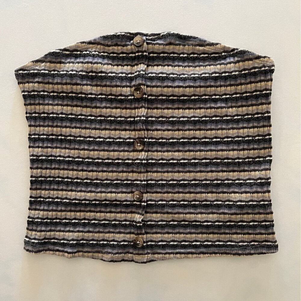 American Eagle Striped Tube Top